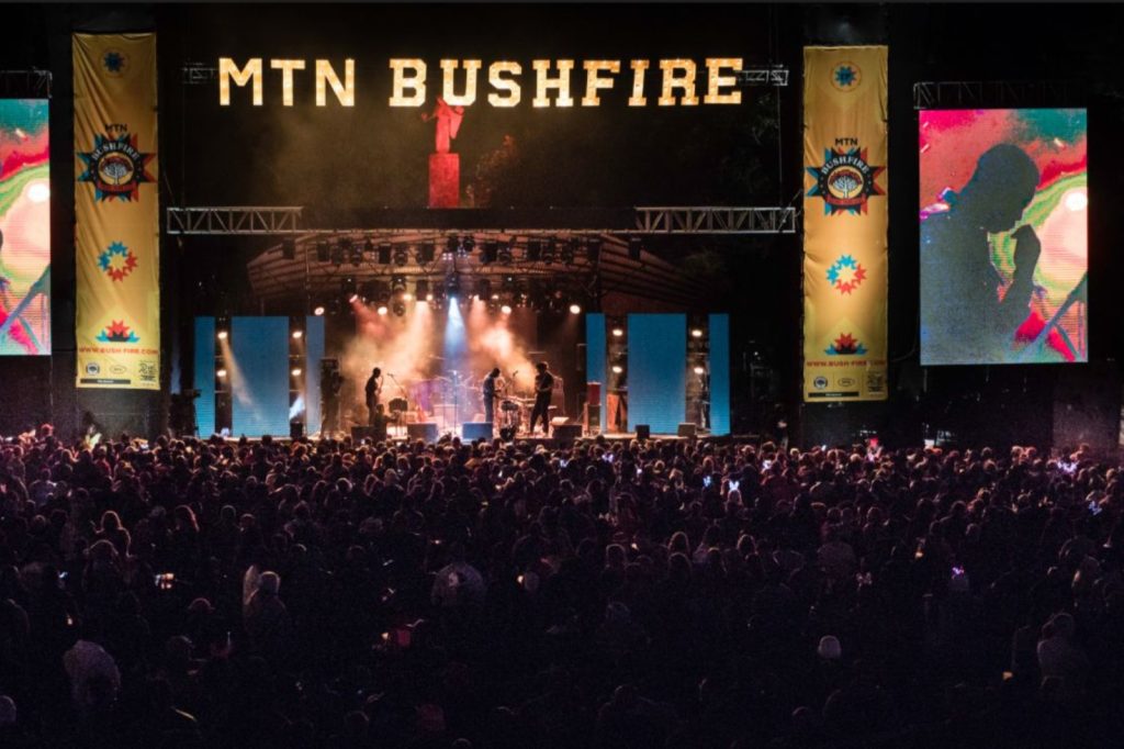 MTN bushfire stage performance